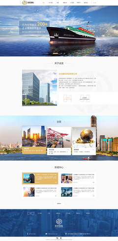 站多多完成凌龍國際貿易網站建設項目效果